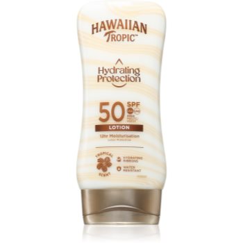 Hawaiian Tropic Hydrating Protection Lotion crema de corp pentru protectie solara SPF 50 - imagine 2